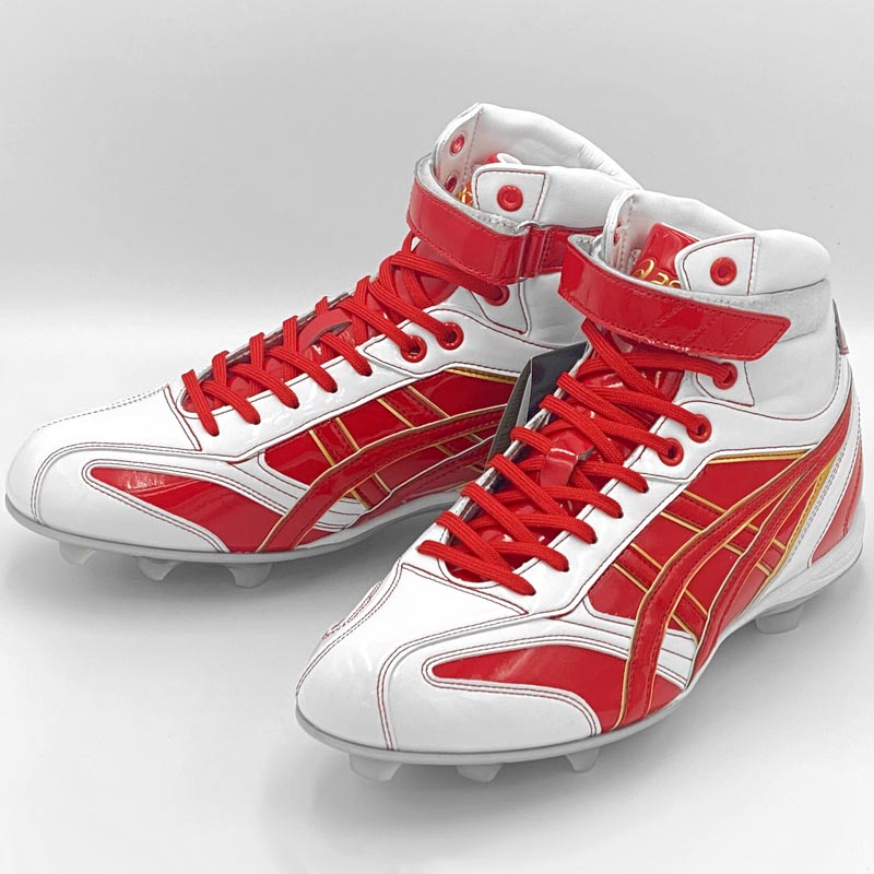 楽天市場】【サイズ交換送料無料】ホワイト×レッド アシックス 野球