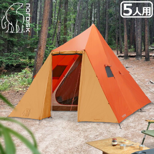 楽天市場】5人用 テント（ブランドノルディスク）（アウトドア