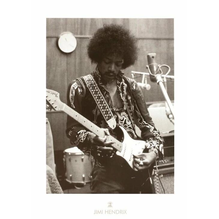 楽天市場】【60x80cm】POSTERLAND | Jimi Hendrix | ジミ