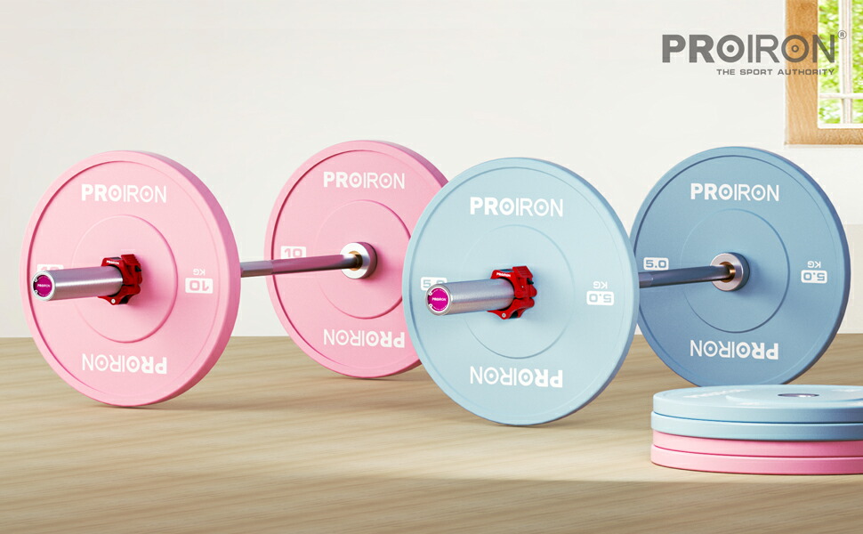 楽天市場】PROIRON ダンベル プレート バーベル プレート オリンピック