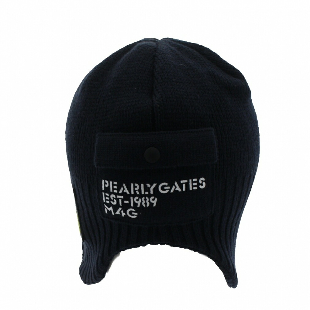 楽天市場】パーリーゲイツ ゴルフウェア ニット帽子 秋 冬 耳当て