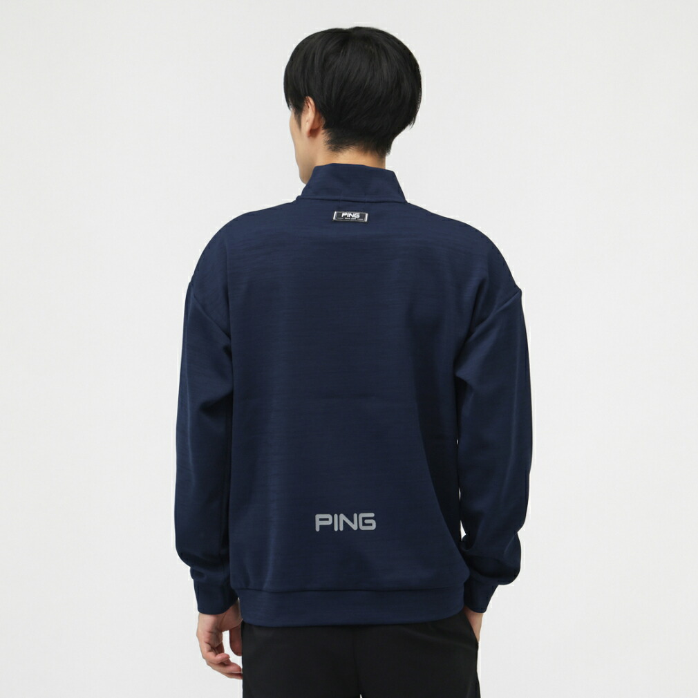 楽天市場】ピン ゴルフウェア 長袖シャツ 秋 冬 24FWハーフジップ