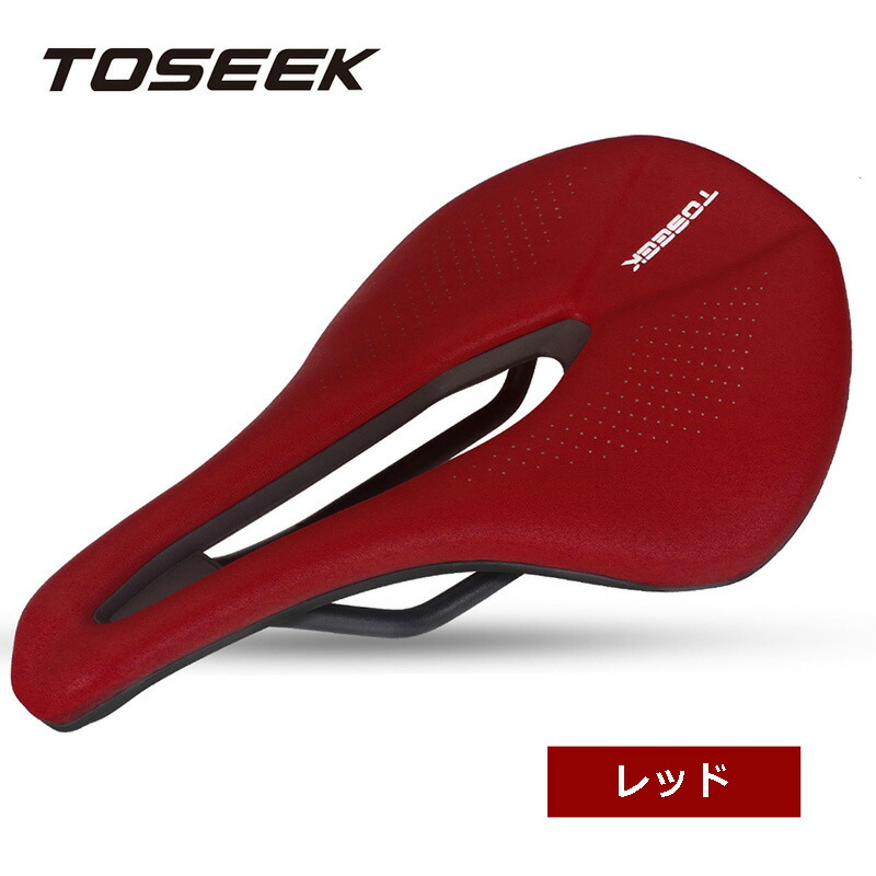 楽天市場】TOSEEK サドル ソフト クッション付き 自転車サドル 軽量