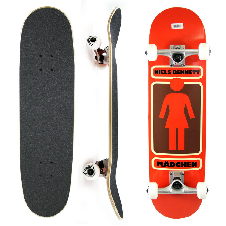 楽天市場】スケボー コンプリート ガール GIRL PP COMPLETE NIELS