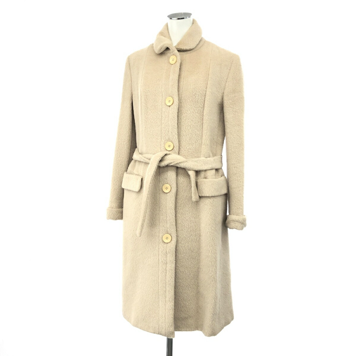 楽天市場】MAX MARA マックスマーラ ロングコート サイズ:36 ベージュ
