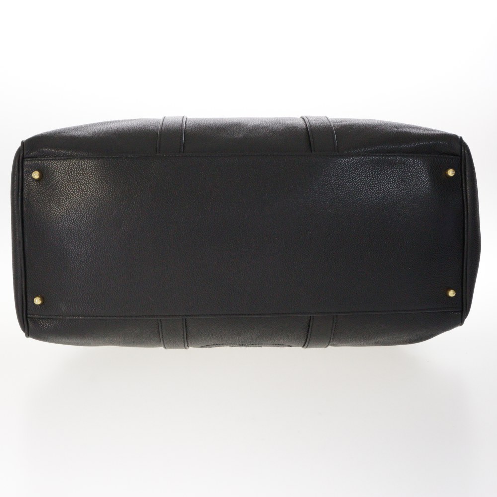 楽天市場】シャネル ヴィンテージライン・キャビアスキン・ボストン