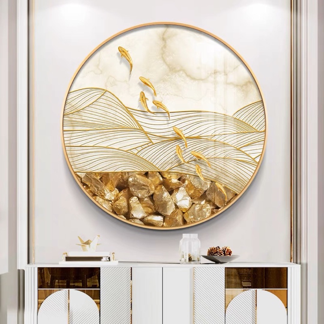 楽天市場】A021248おしゃれ壁絵 壁掛け 廊下壁画 玄関装飾画 開運画