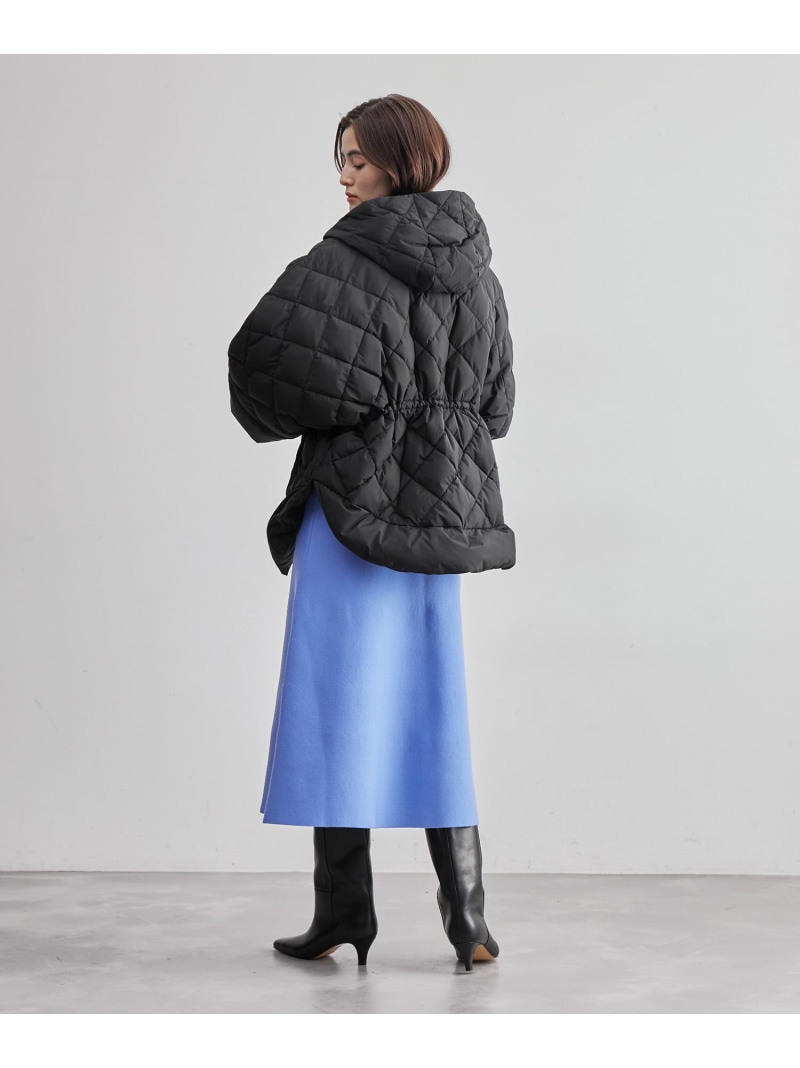 楽天市場】【TAION*LIMONTA】ポンチョ キルティング フーデッドダウン