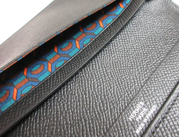 楽天市場】≪新品≫エルメス メンズ 長財布 シチズン ツイル ロング 黒