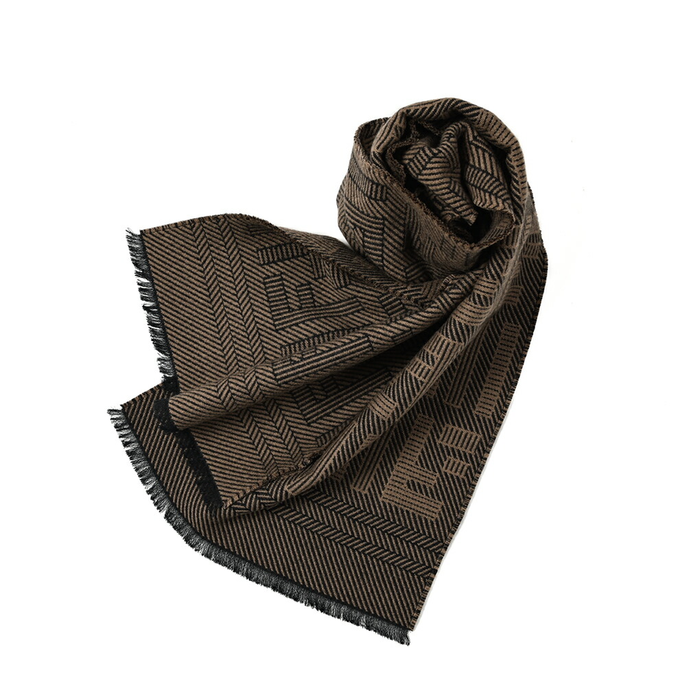 楽天市場】フェンディ FENDI 23-24AW マフラー ウール シルク スカーフ