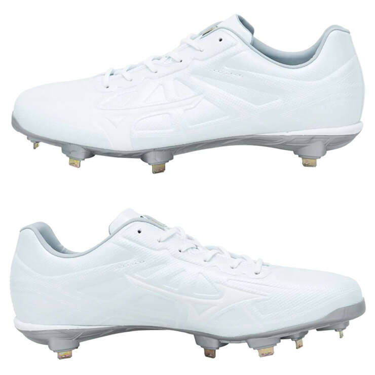 楽天市場】ミズノ 野球 白スパイク ライトレボエリート ワイド CK