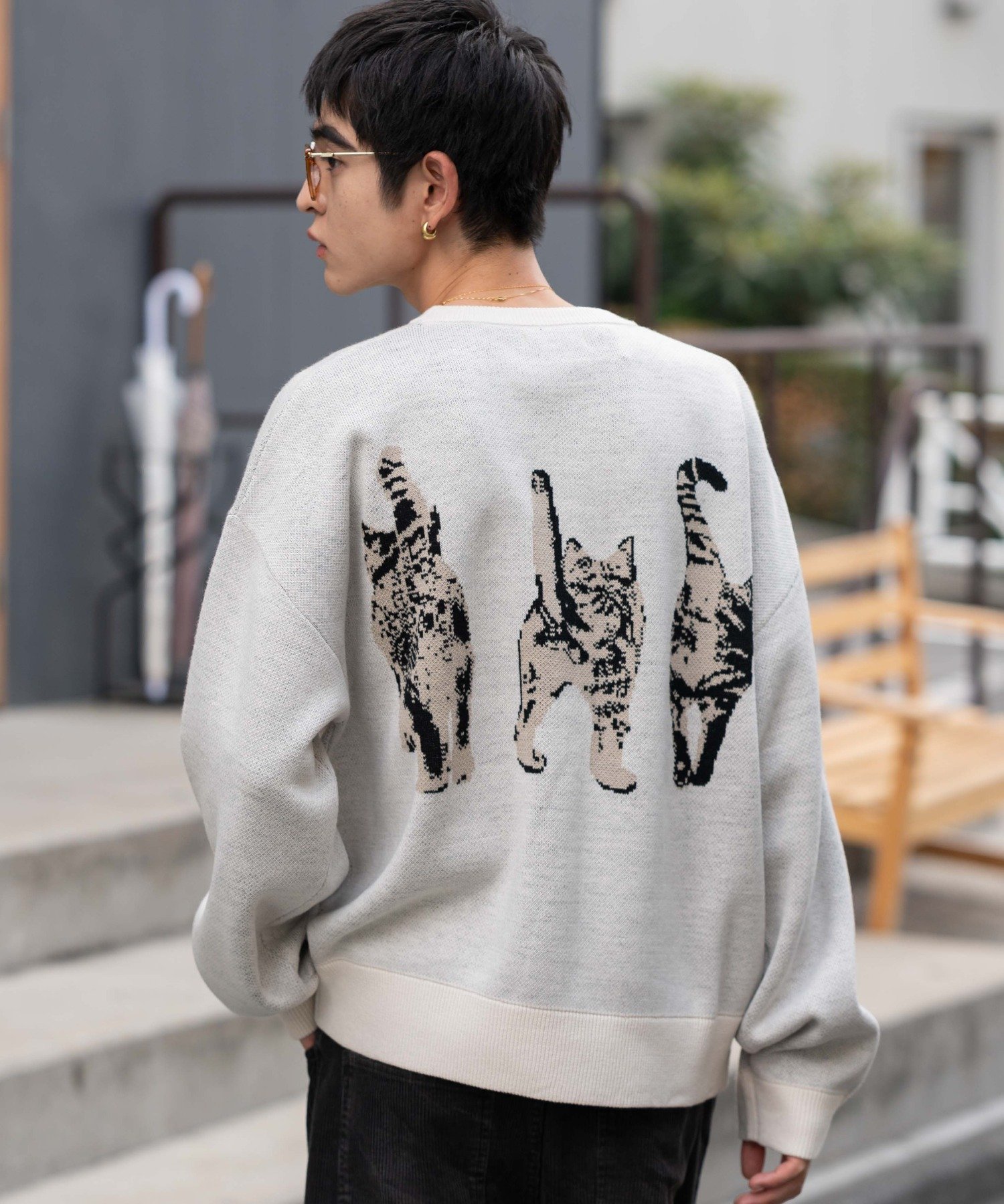 WEGO｜アニマルジャガードニットプルオーバー | Rakuten Fashion(楽天