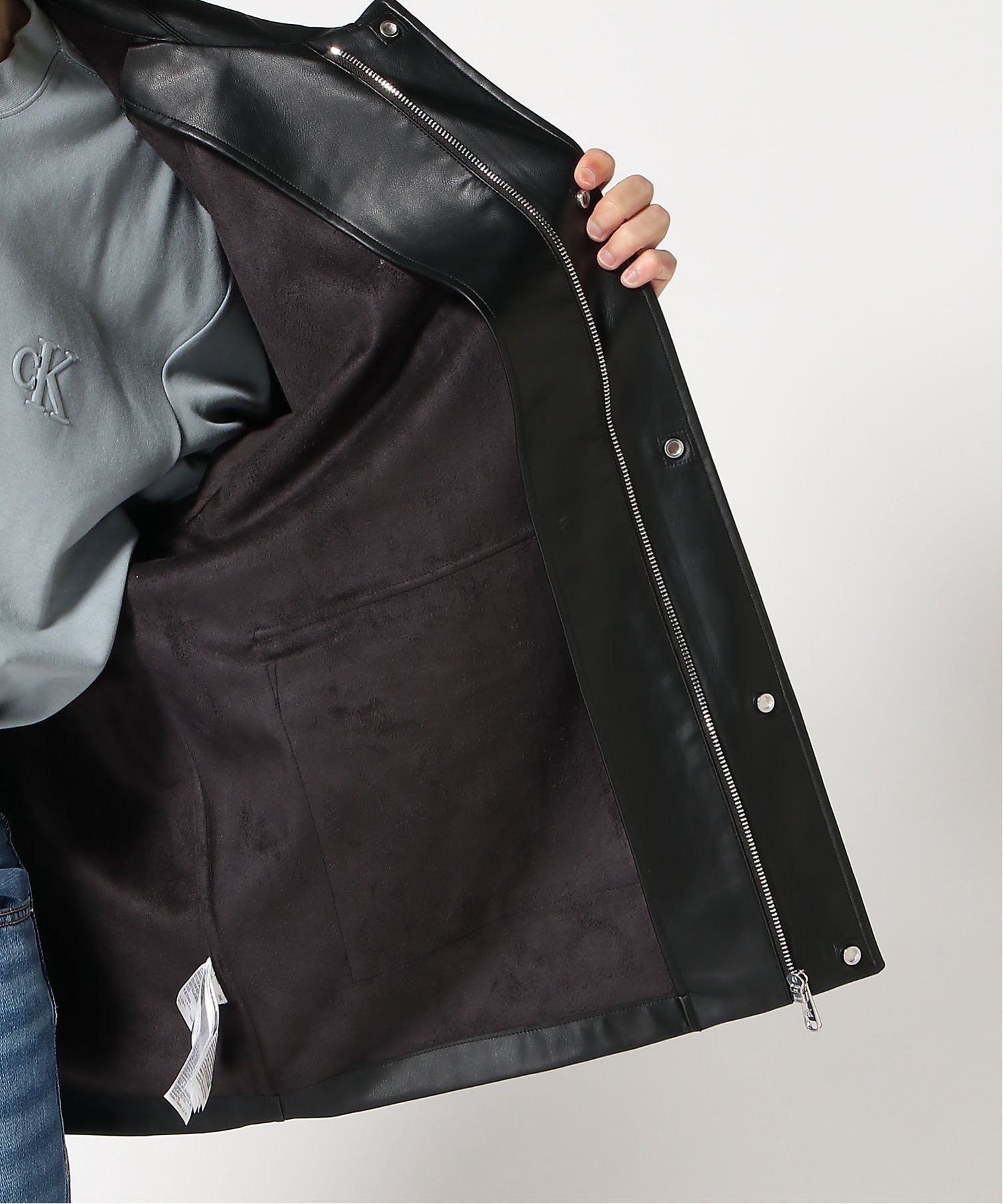 Calvin Klein｜(M)【公式ショップ】 カルバンクライン フェイクレザー