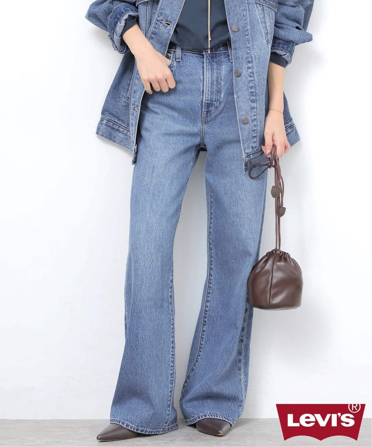 JOURNAL STANDARD relume｜[26SS新作]別注【LEVI'S】RIBCAGE WIDE LEG