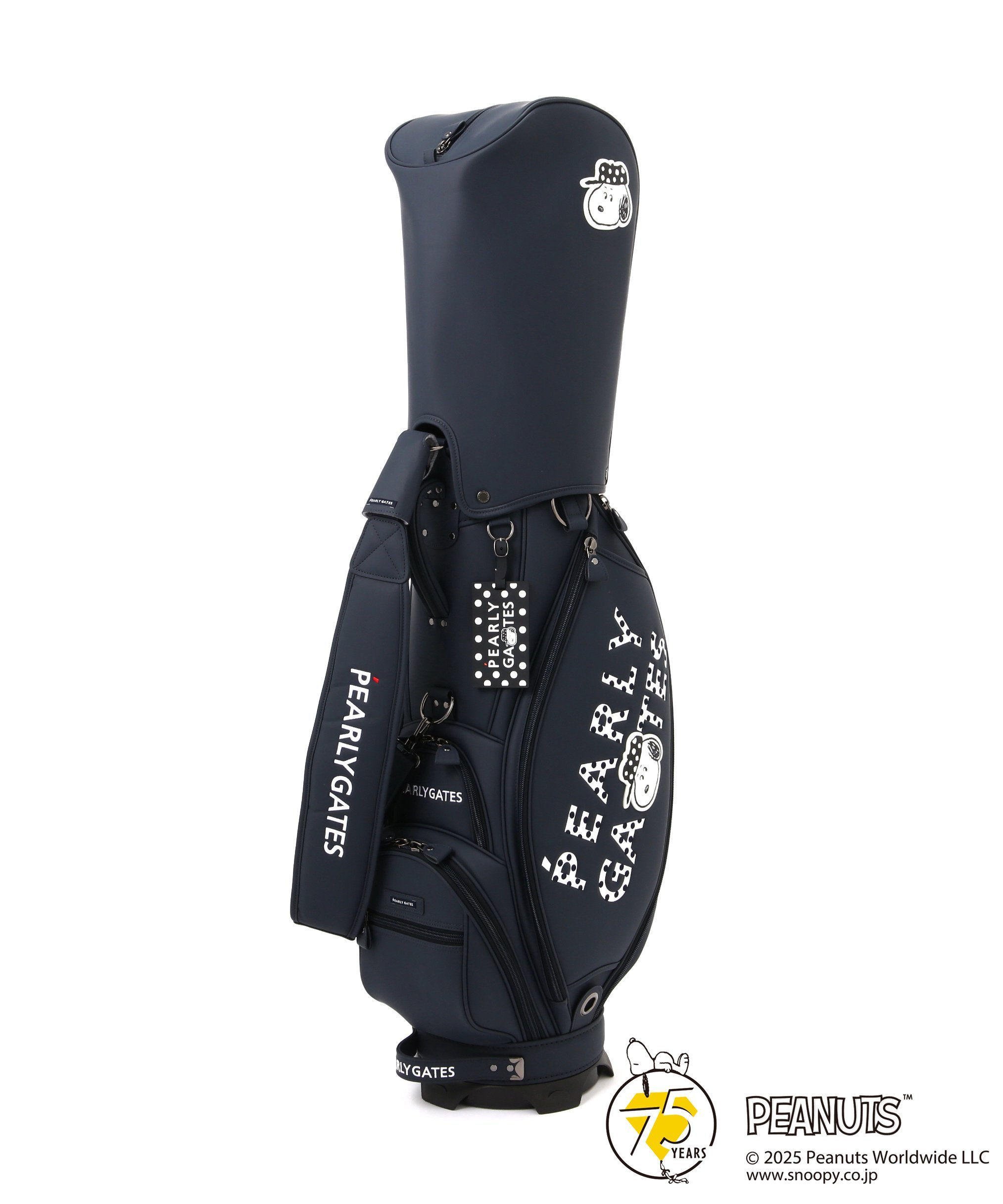 PEARLY GATES｜合皮キャディバッグ (46インチ対応) (UNISEX) | Rakuten