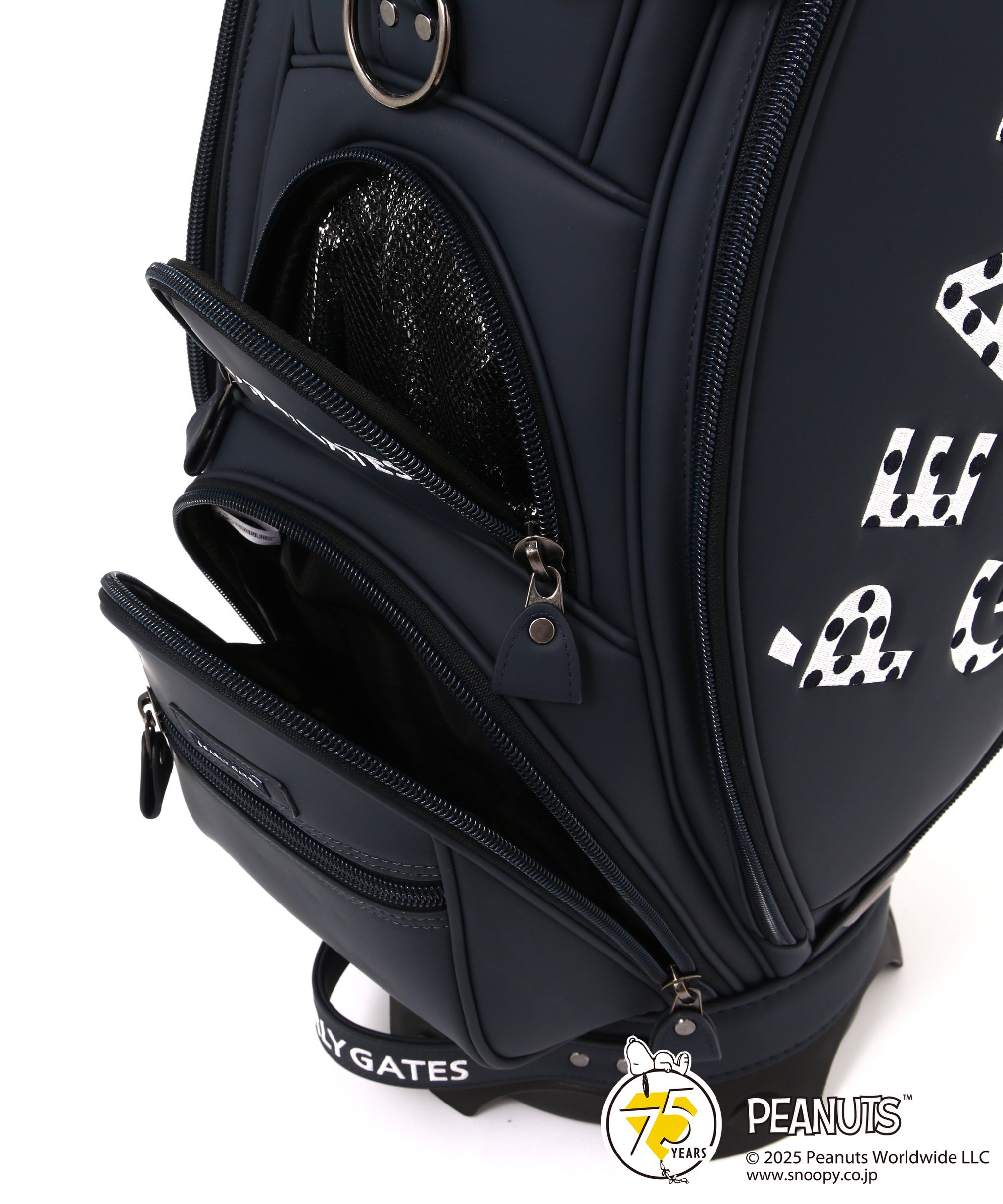 PEARLY GATES｜合皮キャディバッグ (46インチ対応) (UNISEX) | Rakuten