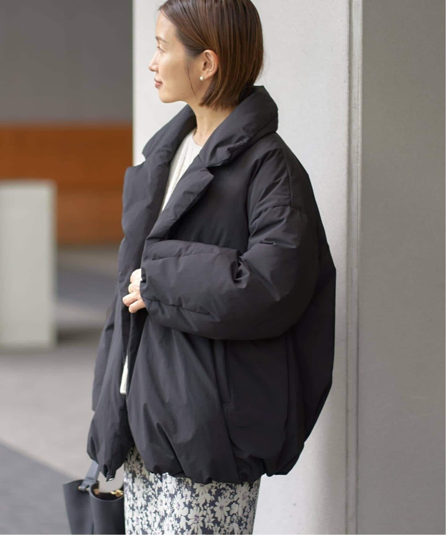 IENA｜《追加2》ARTIROSA撥水テイラーコクーンダウン | Rakuten