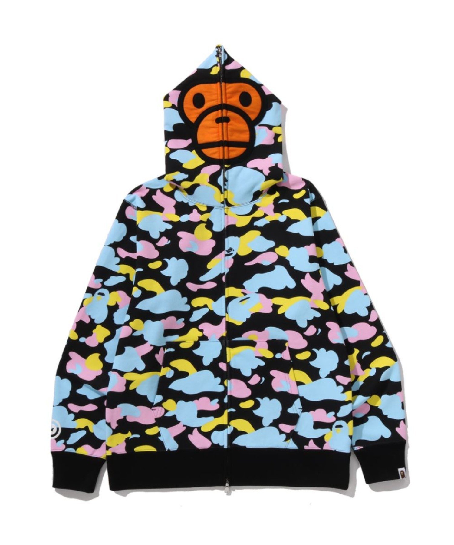 A BATHING APE｜NEW MULTI CAMO BABY MILO REGULAR FIT FULL ZIP