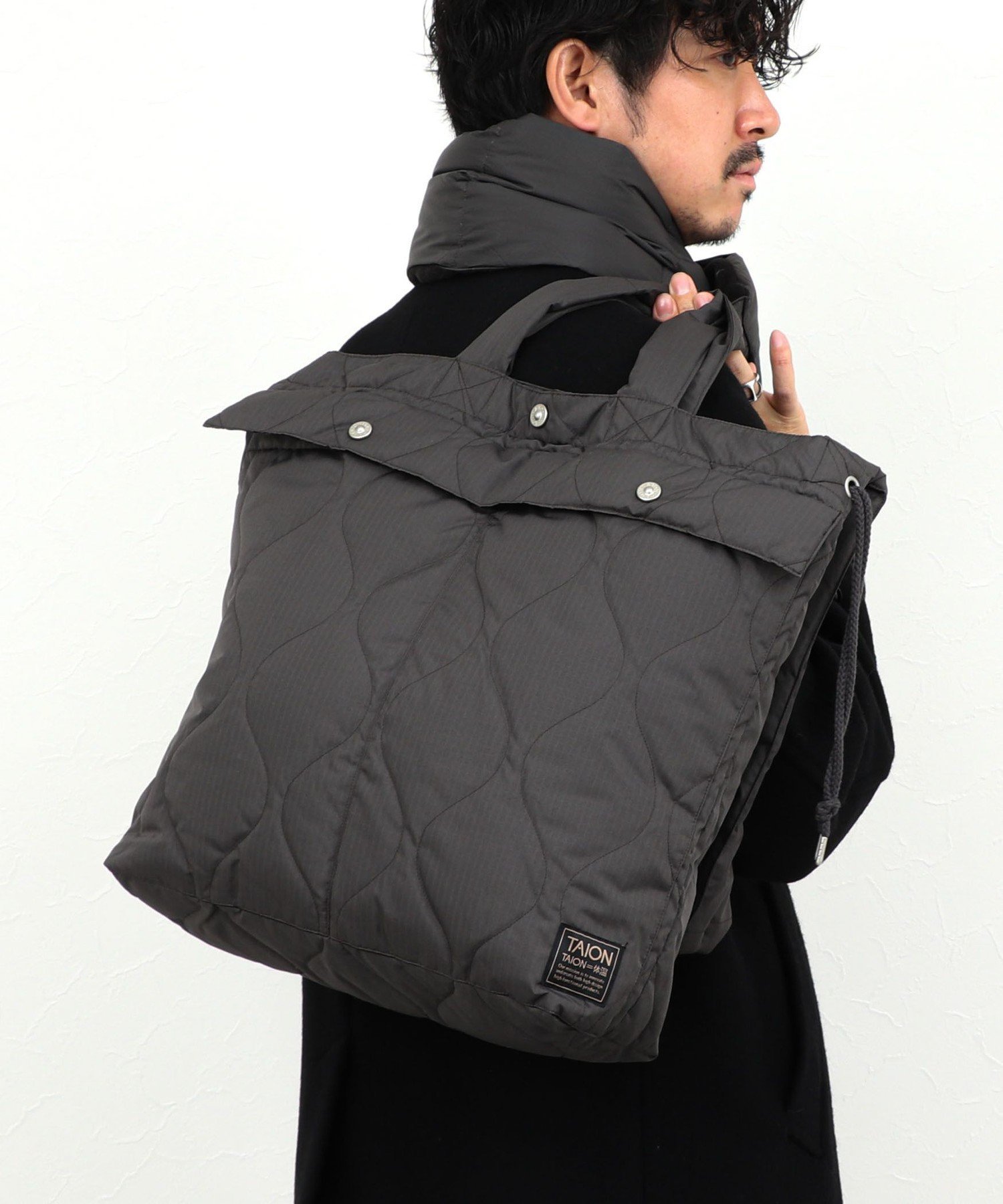 NOLLEY'S｜【TAION / タイオン】MILITARY DOWN HELMET SHOULDER BAG