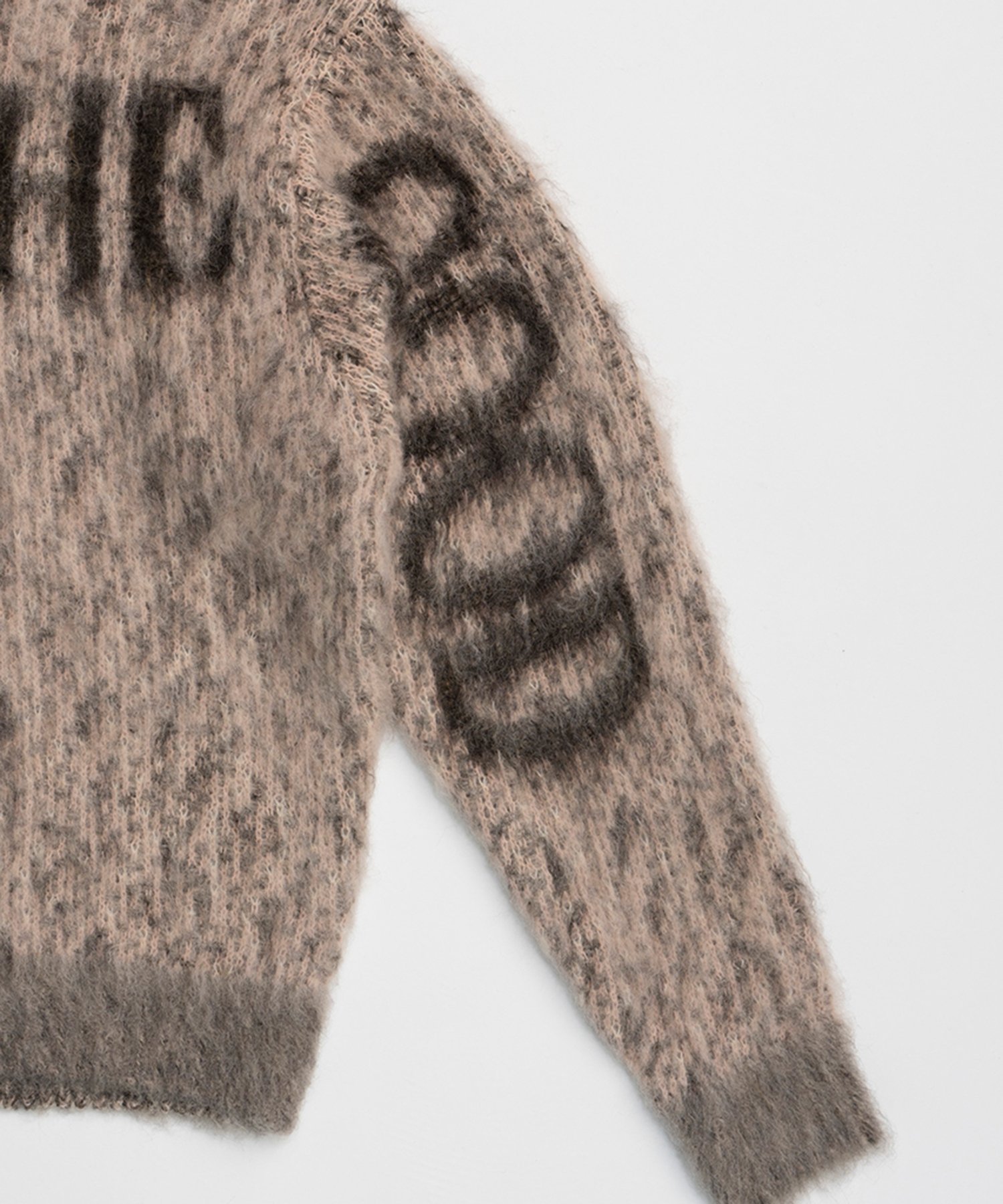 PRANK PROJECT｜ロゴメランジシャギーニット / Logo Melange Shaggy