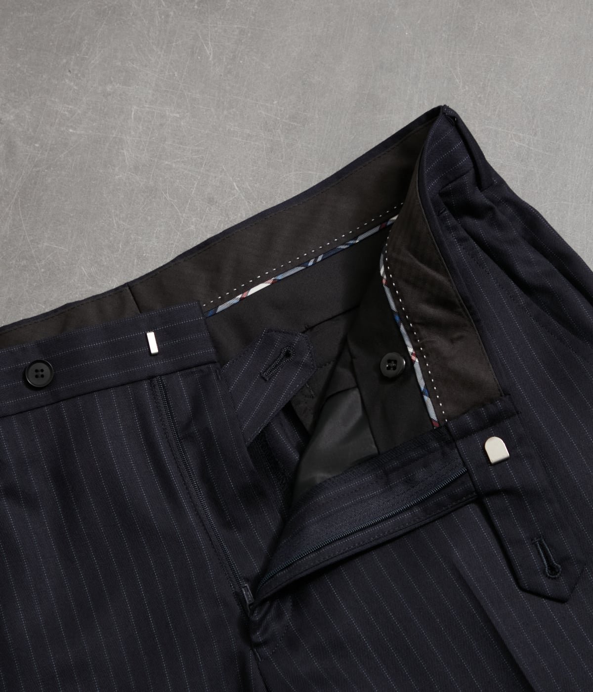 NEWYORKER｜TAILOR CLOTH シルク混 ストライプ スーツ | Rakuten