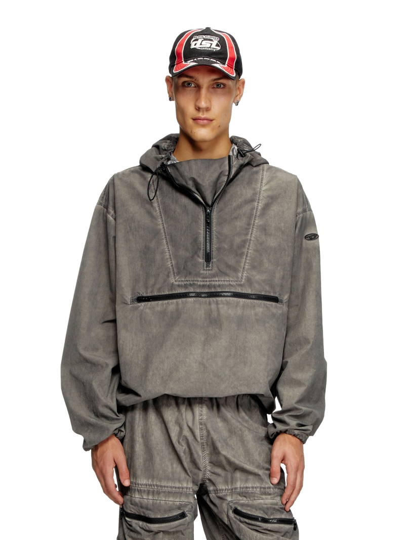 楽天市場】【SALE／40%OFF】DIESEL メンズ ハーフジップ ジャケット J