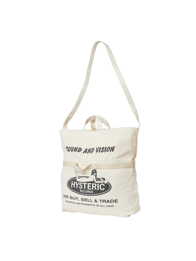 楽天市場】HYSTERIC GLAMOUR HYSTERIC RECORDS 2WAYトートバッグ