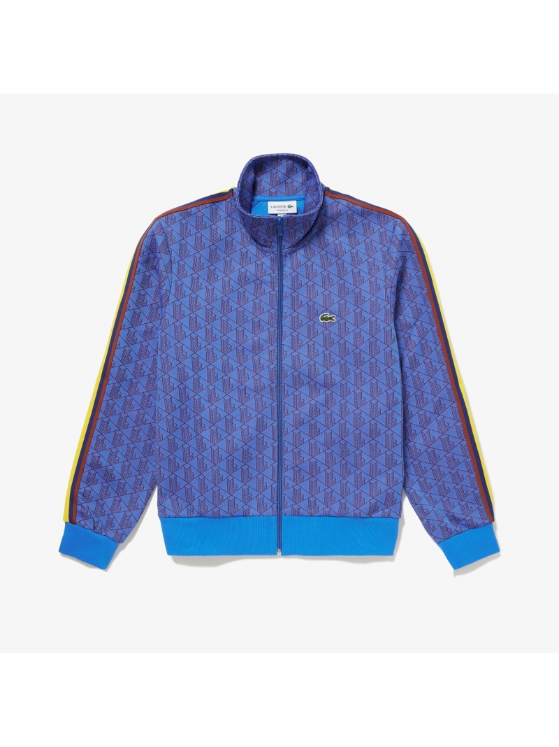 楽天市場】LACOSTE モノグラムジャカードトラックジャケット