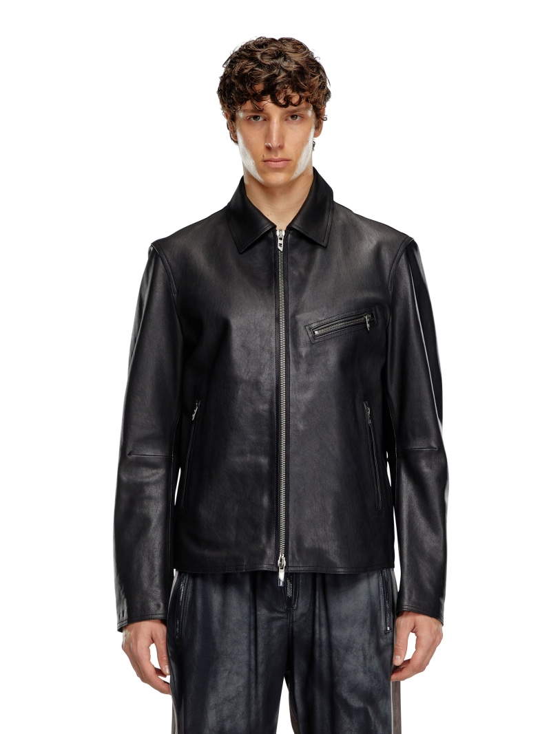 楽天市場】DIESEL（種類（コート・ジャケット）ライダースジャケット