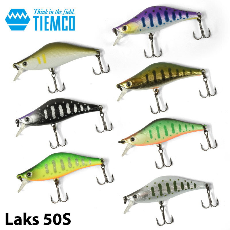 楽天市場】【Tiemco】 ティムコ Laks 50S ラクス50S シンキング ミノー