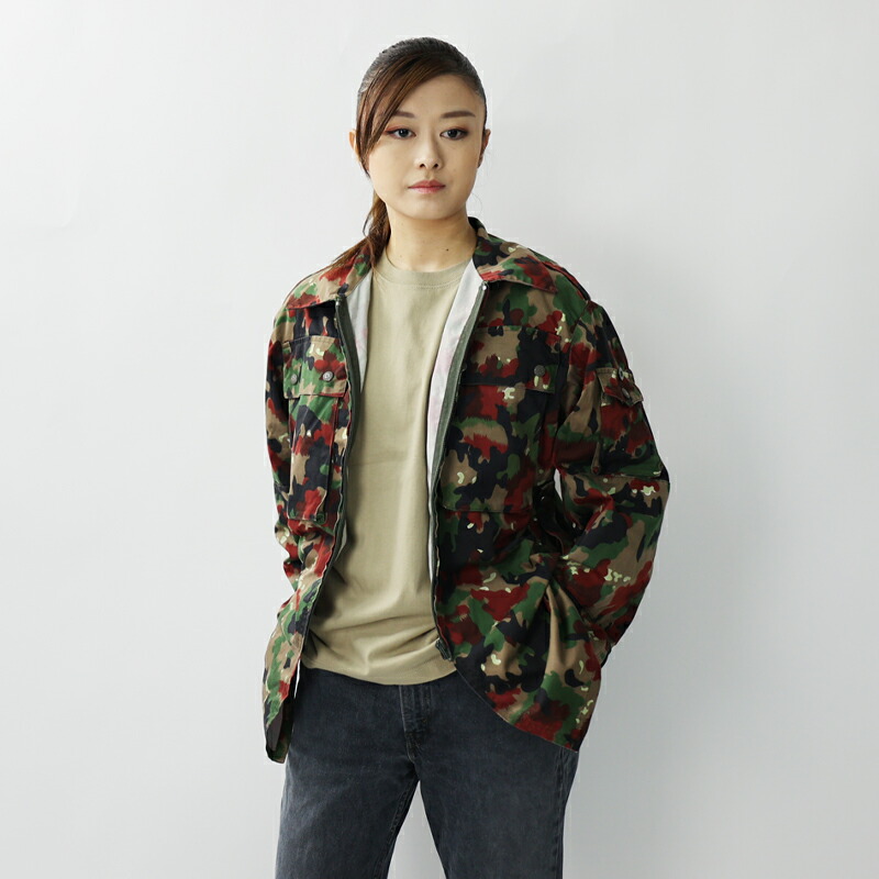 楽天市場】スイス軍. ライバーマスター迷彩 M-83ジャケット《実物