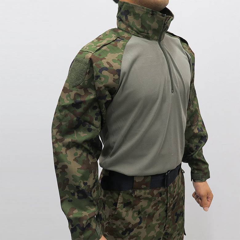 OTS 難燃コンバットシャツ 陸自 M 陸上自衛隊迷彩 コンバットシャツ 難