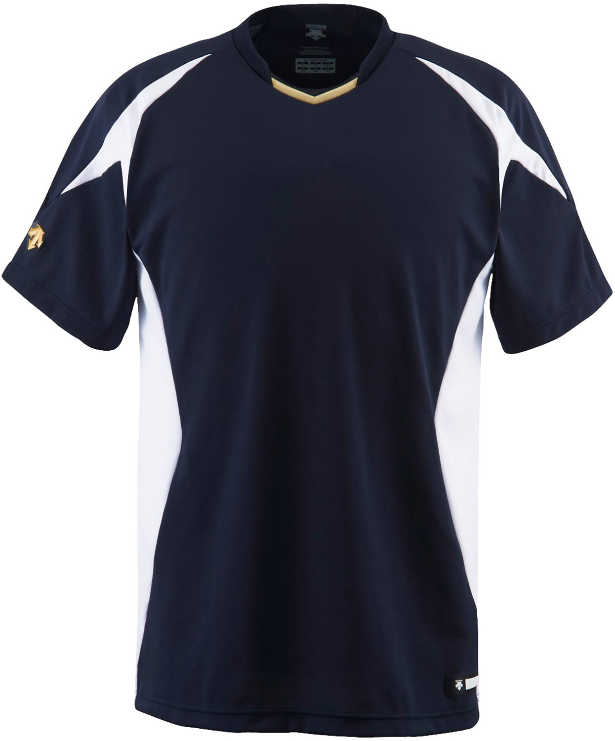 DESCENTE maxell 社会人野球 ユニフォーム 上下 ネイビー DESCENTE
