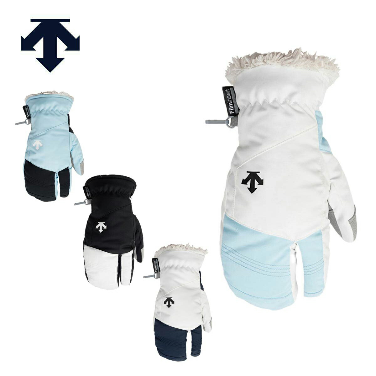 楽天市場】DESCENTE デサント スキーグローブ レディース＜2025