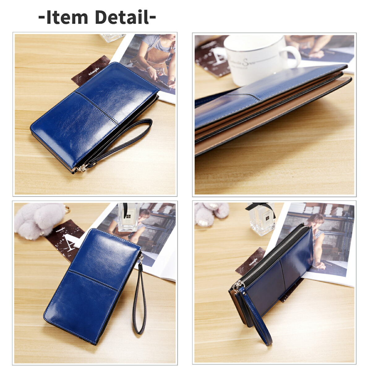 楽天市場】財布 長財布 通帳ケース マルチケース パスポートケース