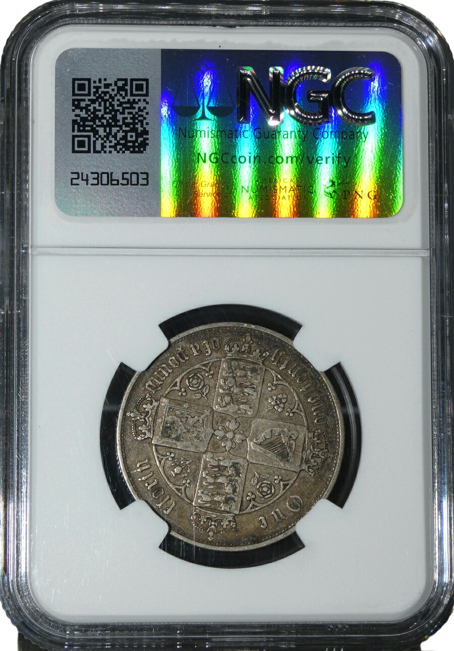 楽天市場】NGC VF30 ゴチックフローリン ビクトリア女王 銀貨 NGC鑑定