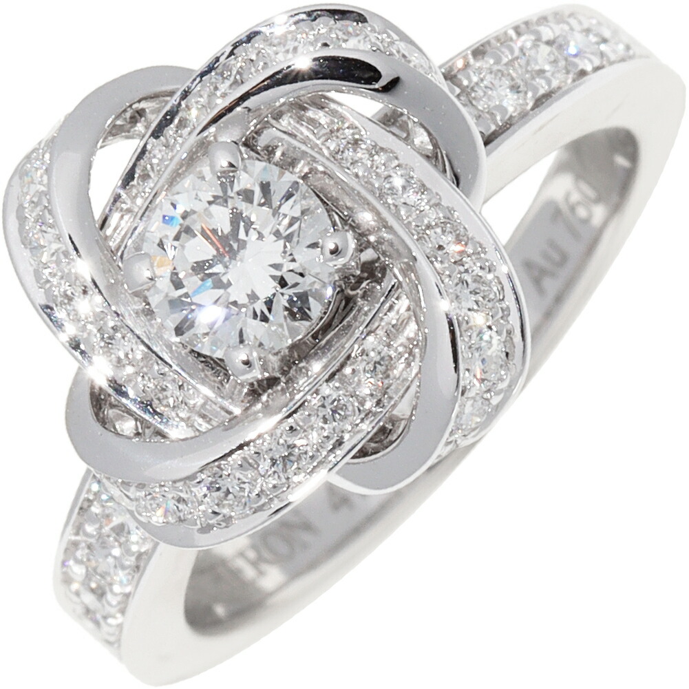 楽天市場】ブシュロン 指輪 K18WG ダイヤ0.33ct パヴェダイヤ アバ