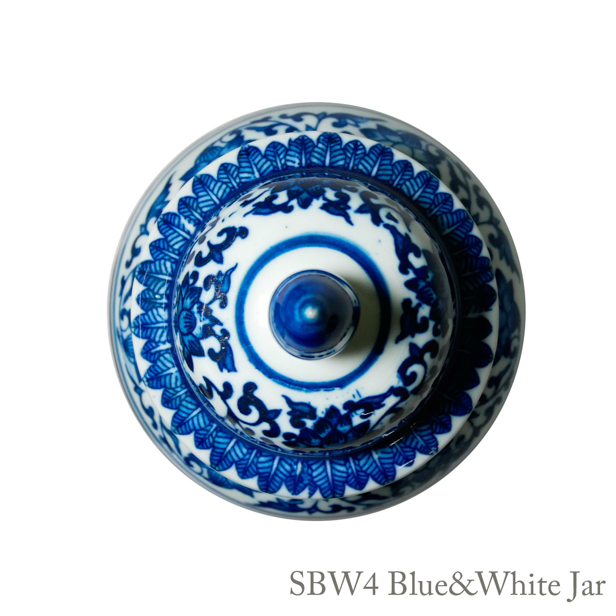 楽天市場】飾り壺 シノワズリ ミニ ジンジャージャー Blue & White