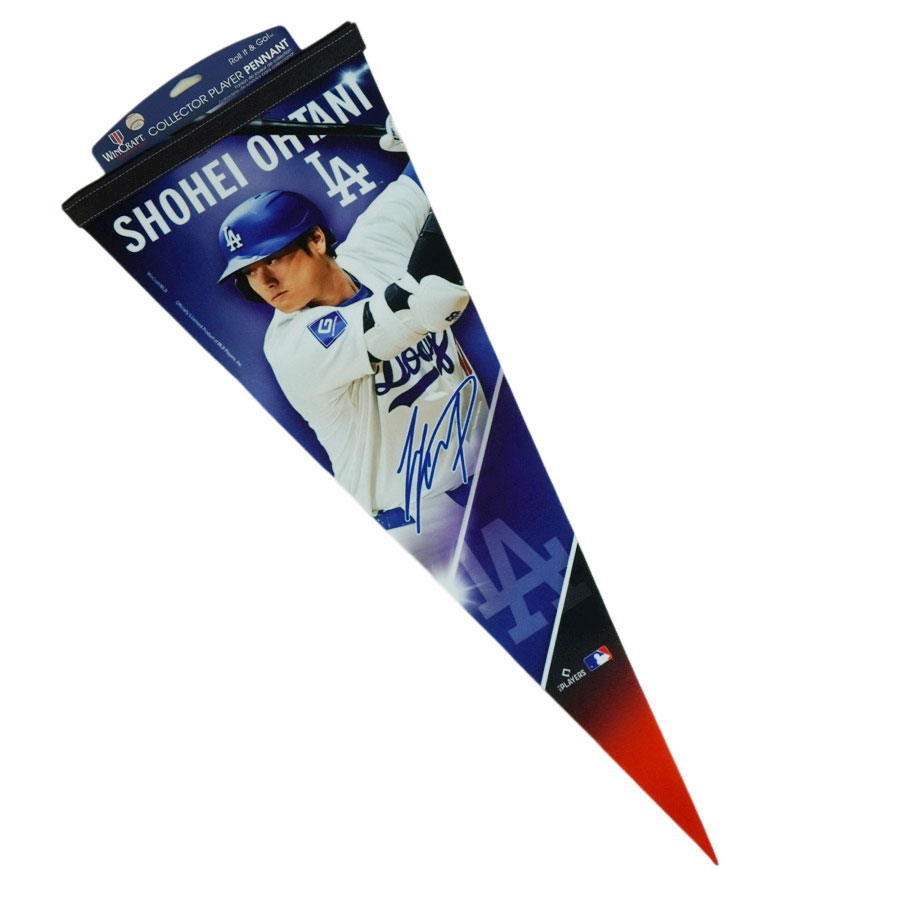楽天市場】大谷翔平 ロサンゼルス ドジャース公式グッズペナント 旗