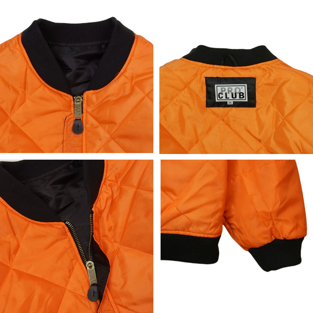 楽天市場】プロクラブ PRO CLUBメンズ ジャケット129 FLIGHT JACKET