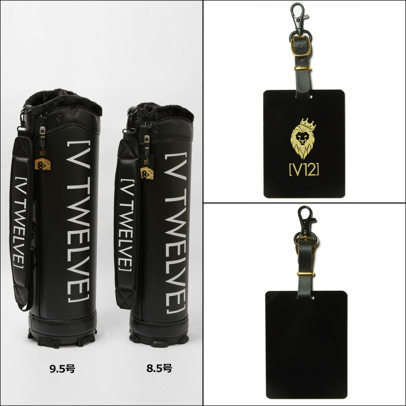 楽天市場】V12 ゴルフ 9.5型 キャディバッグ VT MONOGRAM 9.5 本体+