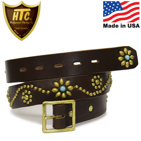 エイチティーシー(HTC) ターコイズ メンズベルト | 通販・人気