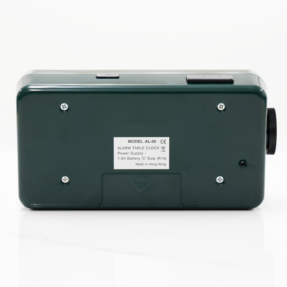 楽天市場】トゥエンコ 置き時計 TWEMCO DESK TOP ALARM CLOCK AL-30GR