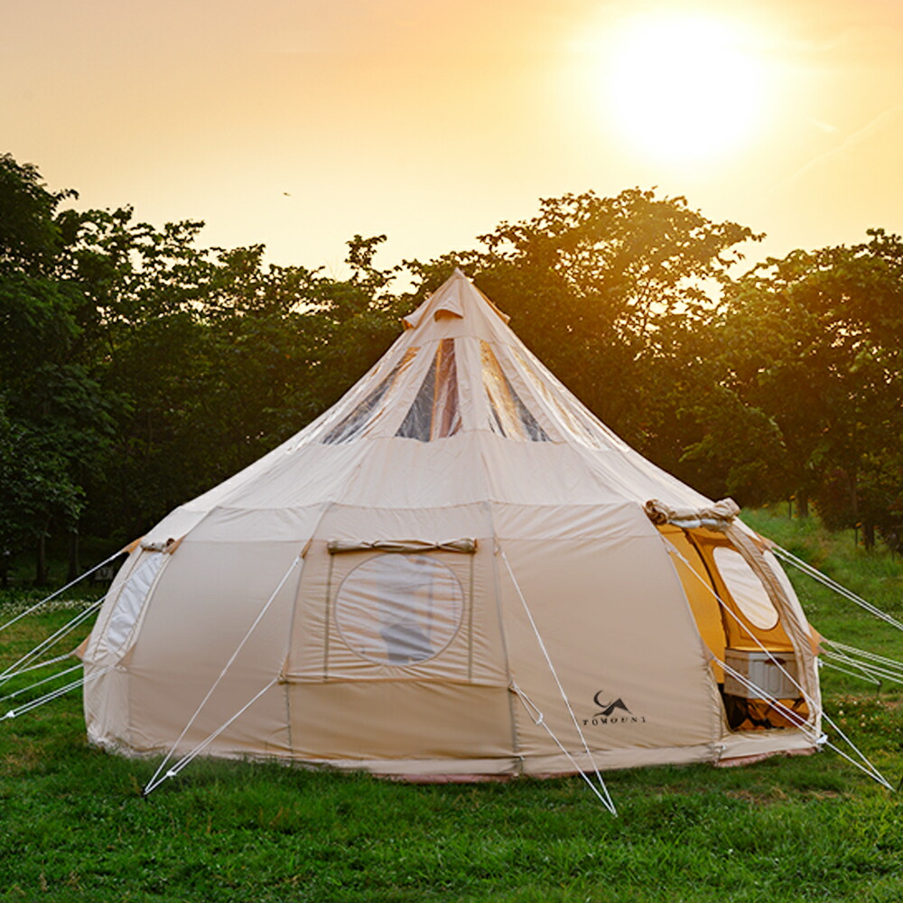 TOMOUNT】 ベルテント 5m ドーム型 【公式通販】