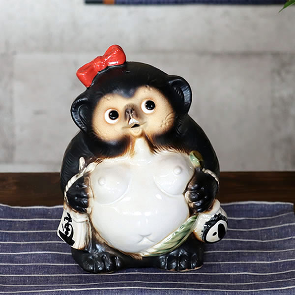 k*a様 タヌキの置物　信楽焼 無疵　72cm ◎25-03-03-08 楽天市場】【38時間限定20%OFFクーポン配布中】信楽焼 25号福狸 信楽焼