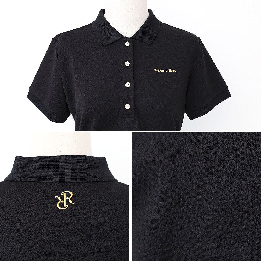 楽天市場】レザレクション RESURRECTION ポロシャツ GMジャガードポロ