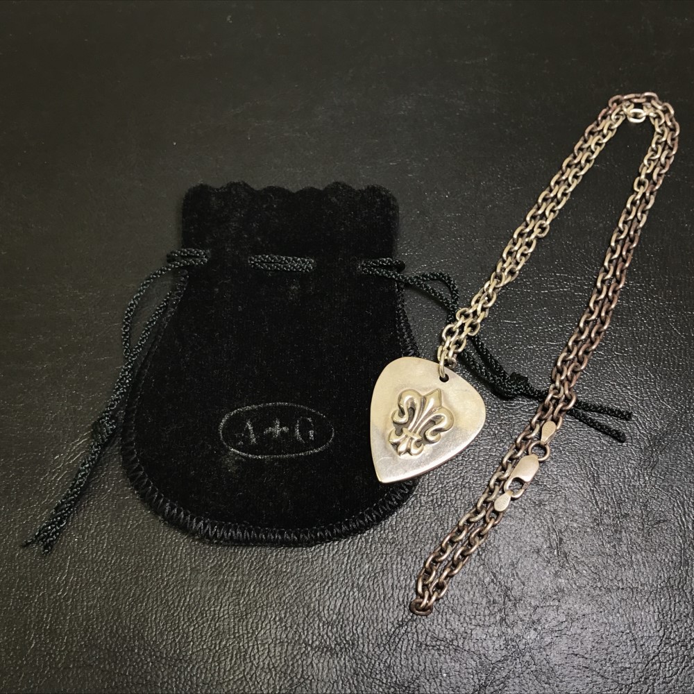 楽天市場】07w2325☆ A＆G silver pick pendant エーアンドジー ピック
