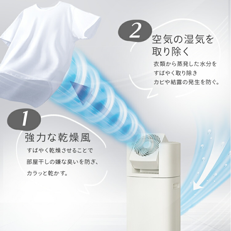 楽天市場】＼梅雨対策／除湿機 アイリスオーヤマ 衣類乾燥 デシカント