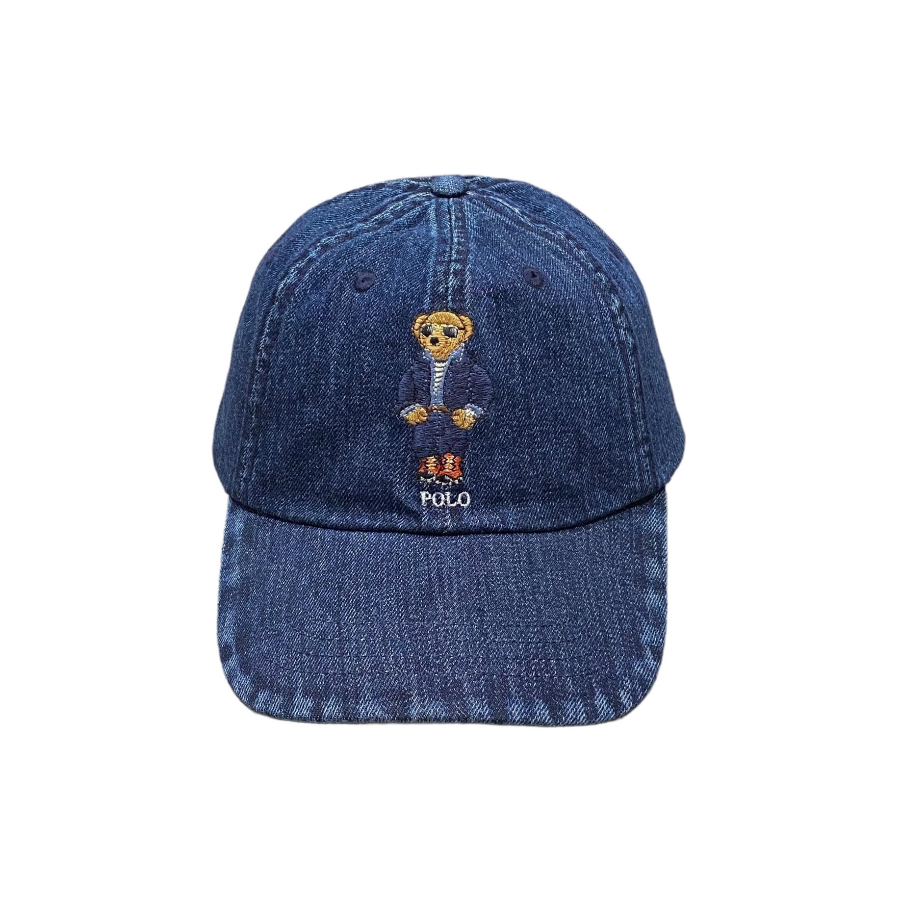 楽天市場】Polo Ralph Lauren Polo Bear 6-Panel Denim Cap / ポロ