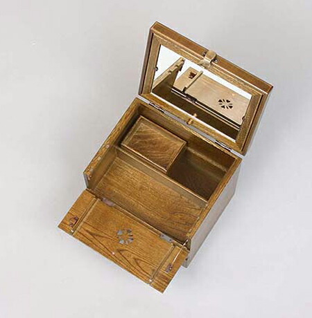 楽天市場】メイクボックス 木製コスメボックス アンティーク おしゃれ